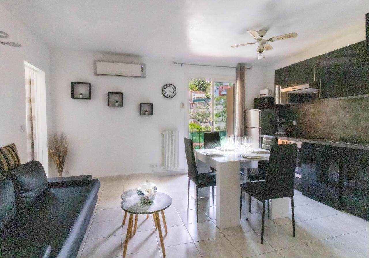 Ferienwohnung Les Mimosas Roquebrune-Cap-Martin Exterior foto
